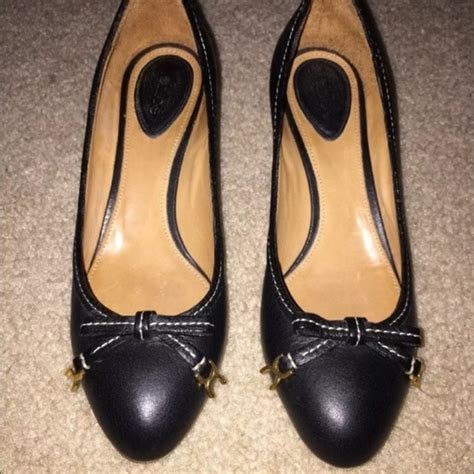 Chloe Shoes Chloe Leather Wedge Shoes Size 39 2 Poshmark