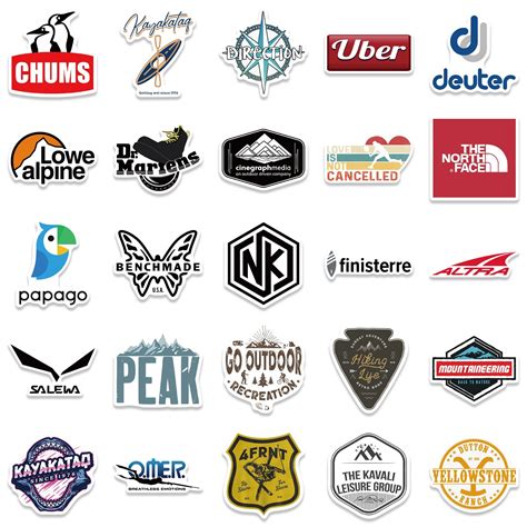 Waterproof Brand Stickers