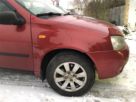 Пластиковые крылья на калину + покраска капота — Lada Калина универсал ...