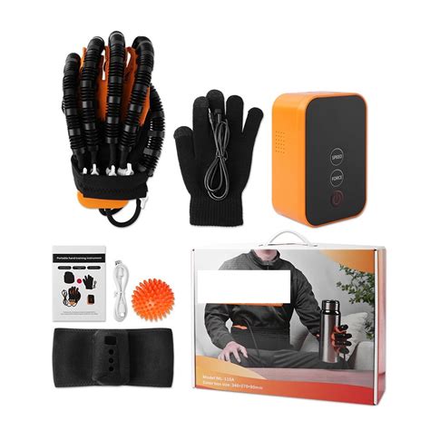 Protable Rehabilitation Robot Gloves Stroke Hemiplegia Cerebral