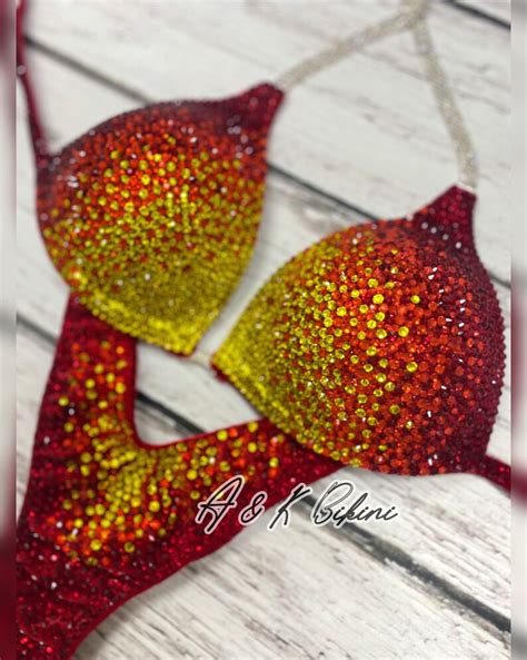 Competition Bikini Suit NPC Bikini Posing Bikini IFBB Bikini Wellness Competition Bikini