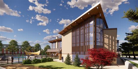 Suburban Apartment Complex And Clubhouse Myarchitecture