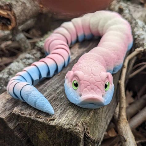 3d Printed Adult Hognose Snake Specialty Colors Etsy