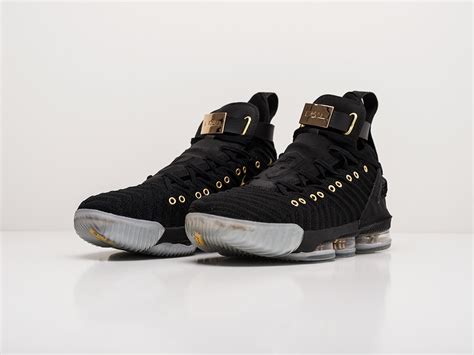 Кроссовки Nike Lebron XVI цвет Черный купить по цене 5450 рублей в ...