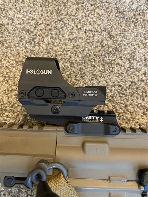 Holosun 510c With Unity Riser Mount Manstuff