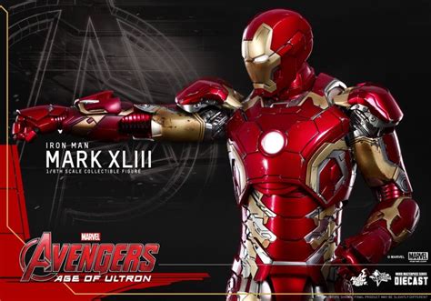 Hot Toys Avengers Age Of Ultron Iron Man Mark Xliii Captain America And Ultron Prime