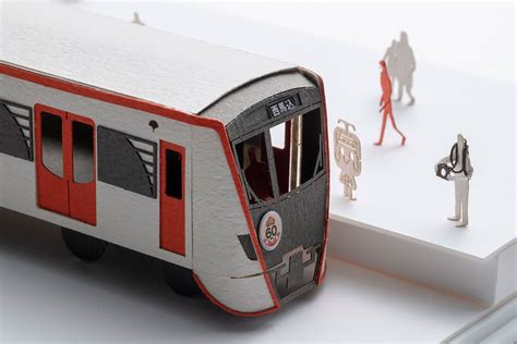 1100 Architectural Model Accessories Series Toei Asakusa Line