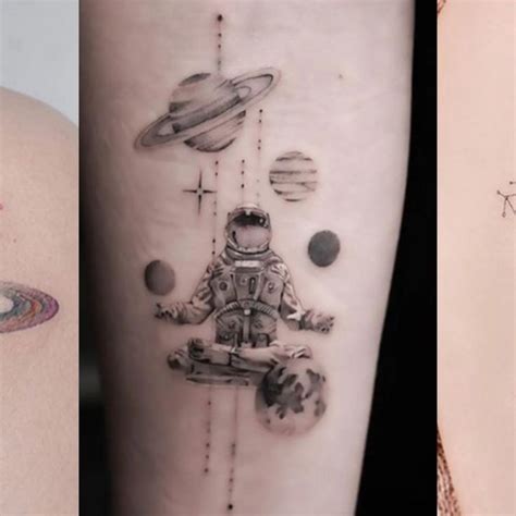 35 Spectacular Solar System Tattoos Solar System Tattoo Geometric
