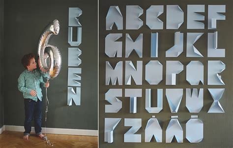 Letras De Papel Para Decorar Decopeques