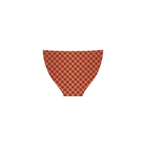 Solid Red Custom Bikini Swimsuit Model S01 ID D1027254