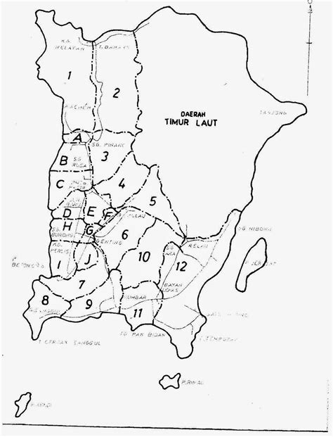 peta daerah  pulau pinang  melayu pulau pinang kena pertahan