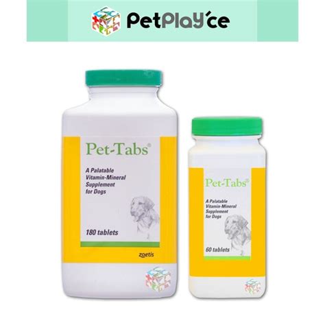 Hot Sale Pet Tabs 180 60 Tablets For Dog By Zoetis Pet Tabs Tablet