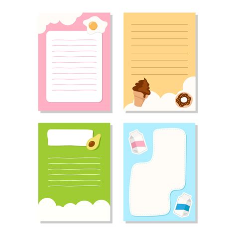 flat design note paper sheet 5856191 Vector Art at Vecteezy