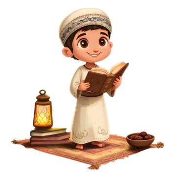 Boy Learning Quran Png Vector Psd And Clipart With Transparent