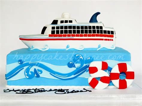 50th Bday Cruise Ship Cake