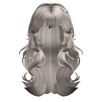 Cute Grunge Layered Wolf Hair Ash Blonde Roblox