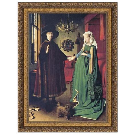 Design Toscano The Arnolfini Marriage 1434 By Jan Van Eyck Framed Home