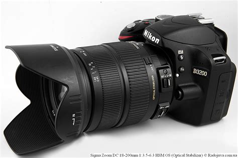Обзор Sigma DC 18-200mm F/3.5-6.3 HSM OS Optical Stabilizer Zoom | Радожива