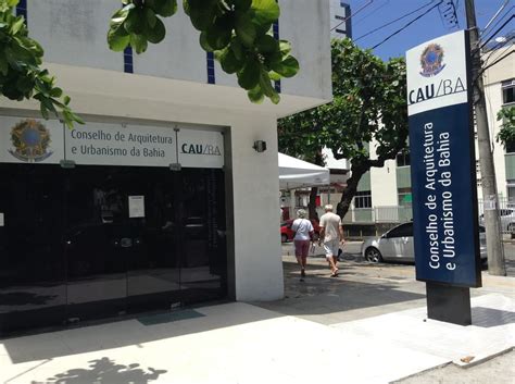 CAU CONSELHO DE ARQUITETURA E URBANISMO DA BAHIA Rua Território de