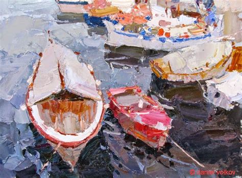Даниил Волков/Daniil Volkov, 1974 | Abstract Impressionist painter ...
