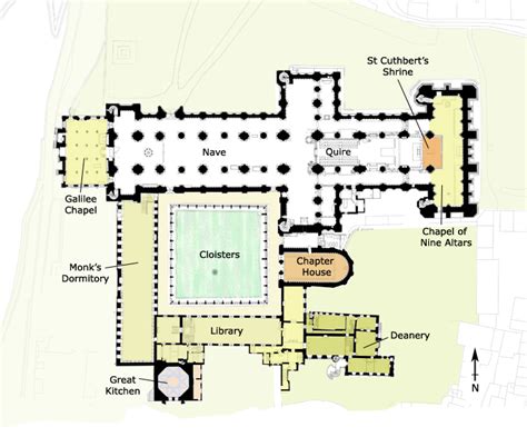 Areas of Interest Durham World Heritage Site