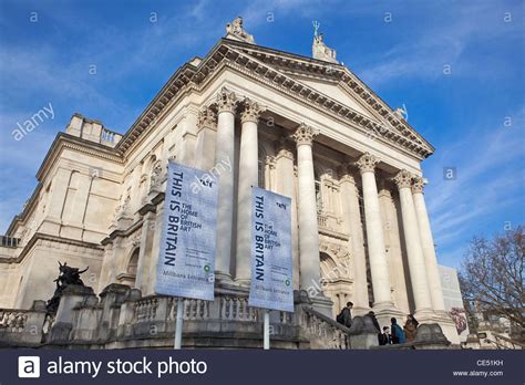 London Millbank Tate Britain January 2010 Stock Photo Alamy