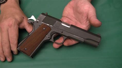Springfield Armory M1911 A1 45 Pistol 1990s Vintage Review Youtube