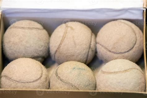 Old Vintage Tennis Ball Inside A Box 20304630 Stock Photo At Vecteezy
