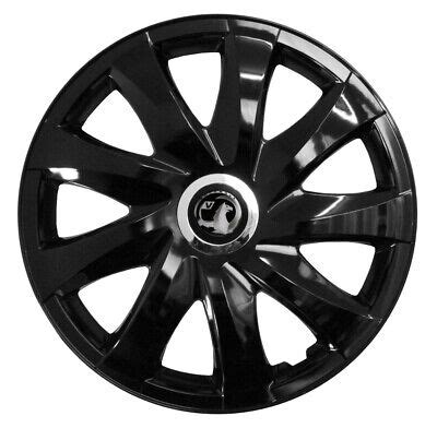 16 Wheel Trims Fit Vauxhall Vivaro Astra Zafira 4 X16 Inches Black