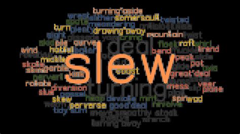 SLEW: Synonyms and Related Words. What is Another Word for SLEW ...