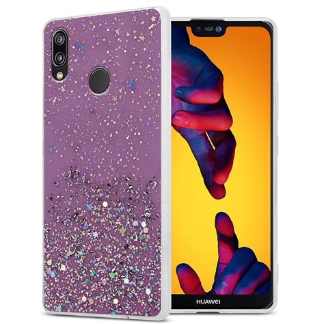 Huawei P Lite Nova E Silikondeksel Glitter Elkj P