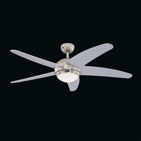 Westinghouse Bendan Ventilator mit Licht, silber | Lampenwelt.de