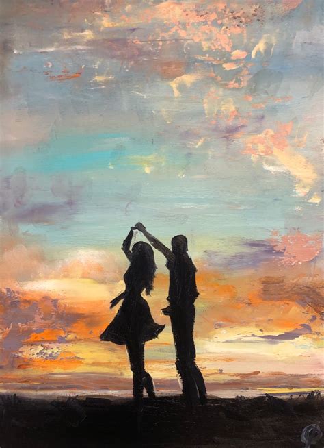 Картина маслом «Танец» | Пейзажи, Картины, Фоновые рисунки