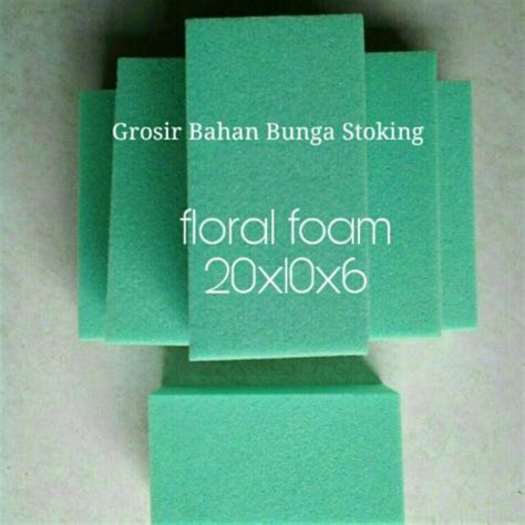 Jual Floral Foam Gabus Bunga Busa Kering Oase Kering Shopee Indonesia