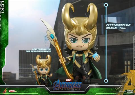 Loki And Iron Man Get Super Sized Cosbabys From Hot Toys
