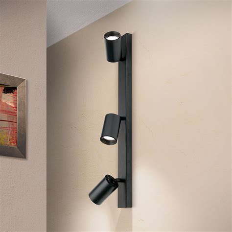 Sean spotlight 3-bulb, black | Lights.ie