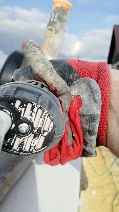 Штробление газосиликата, газоблока под арматуру. Армирование ...