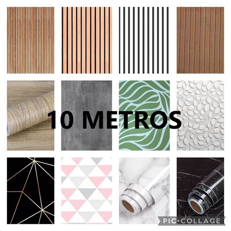 Papel De Parede Autocolante D Metros X Cm Lav Vel Casa E Linha