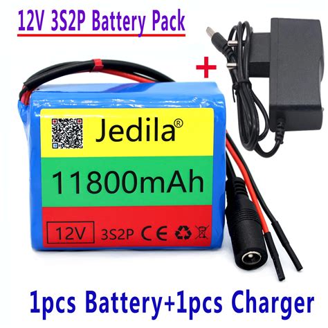 12V 11800 Mah 3S2P Batterie Au Lithium 18650 Bat Vicedeal