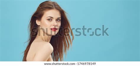 Beautiful Woman Charm Luxury Naked Shoulders Stock Photo Shutterstock