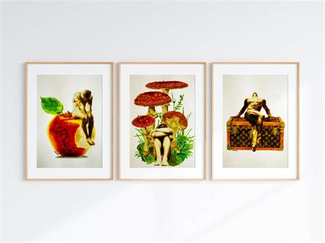 Male Nude Prints Queer Art Posters Tasteful Male Nude Homoerotic Nudity Body Figure