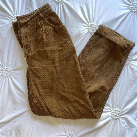 Brown Corduroy Pants These Are So Cute Just Too Depop