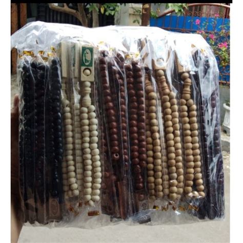 Jual Souvenir Tasbih Kayu Kemas Plastik Isi 100pcs Shopee Indonesia