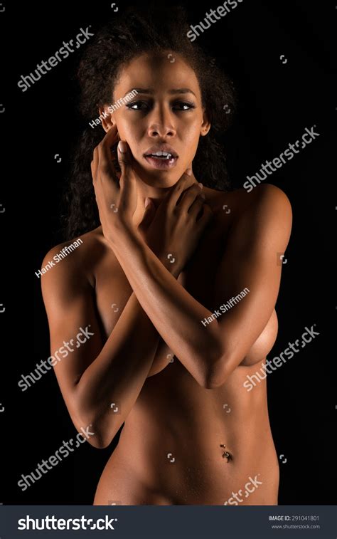 Beautiful Tall Multiracial Woman Standing Nude Stock Photo Shutterstock