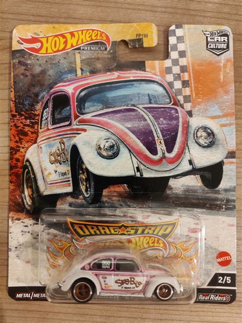 Hot Wheels Car Culture Drag Strip Volkswagen Classic Bug Premium On