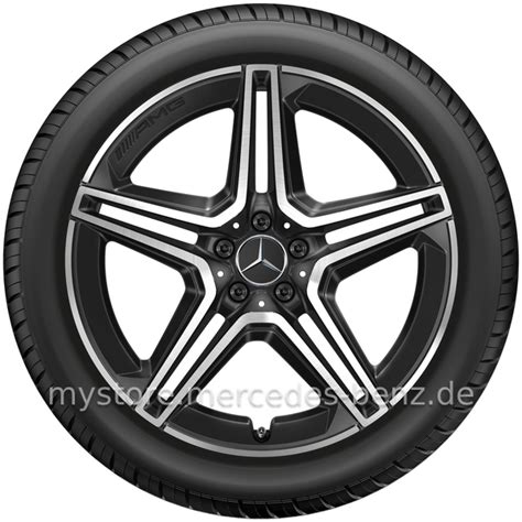 Mercedes Benz Original Winter Komplettrad Amg Doppelspeichen Schwarz