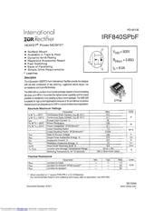 Irf Datasheet Pdf Mosfets Aiema