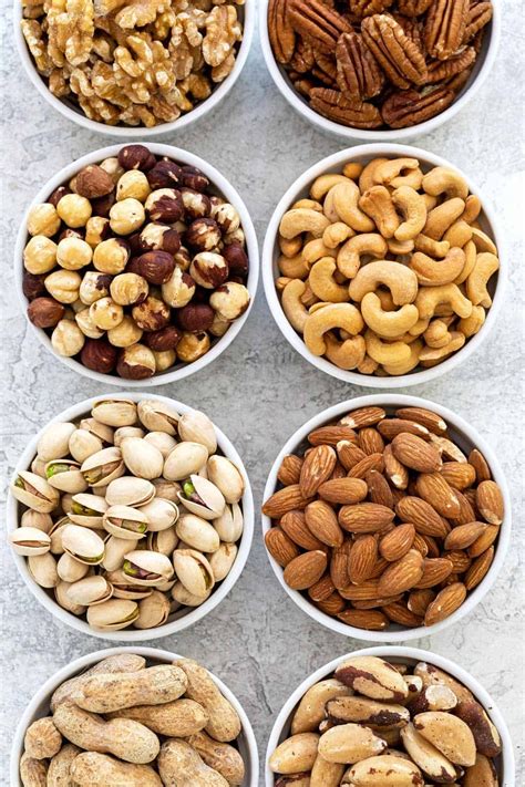 15 Common Types of Nuts | Nut recipes, Healthy nuts, Healty food