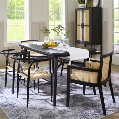 Better Homes & Gardens Springwood Dining Table, Charcoal - Walmart.com