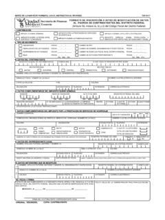 Inscrpci N O Aviso De Modificaci N De Datos De Instructivo De